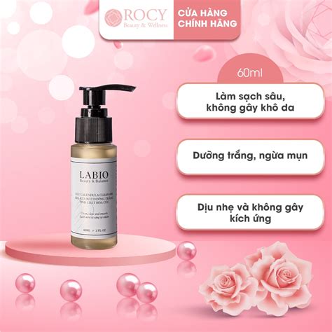 Sữa Rửa Mặt Dạng Gel Labio Tinh Chất Cúc Tâm Tư Sạch Sâu Kiềm Dầu Giúp