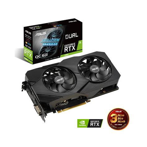 Card Màn Hình Asus Dual Rtx 2060 O6g Evo Chính Hãng