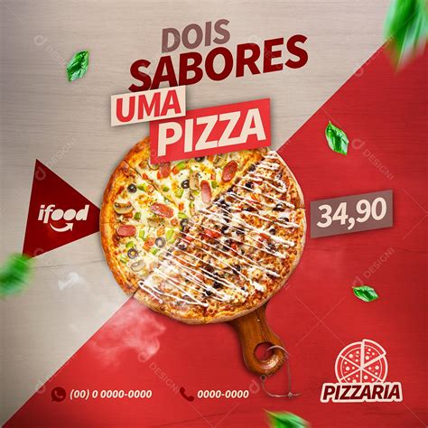 Post Pizzaria Social Media Psd Editável Download Designi