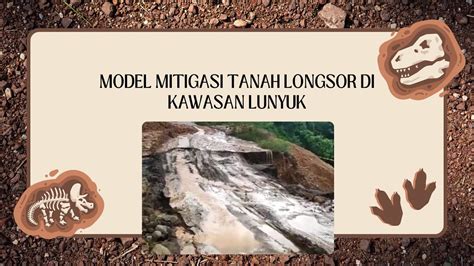 Model Mitigasi Tanah Longsor Di Kawasan Lunyuk Tugas Dasar Dasar Ilmu