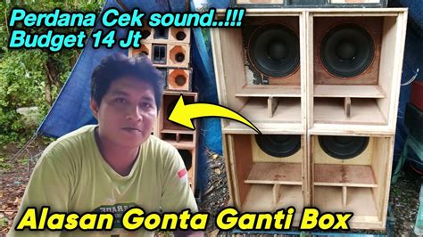 Pertama Kali Cek Sound Box Baru Hamzah Audio Sound Miniatur Balap