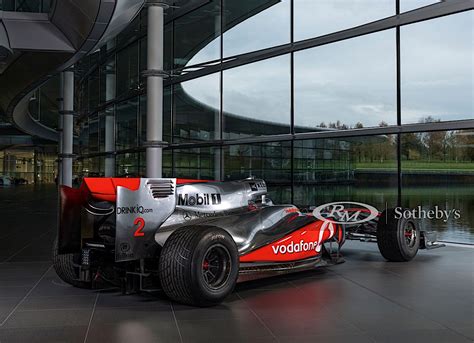 Lewis Hamiltons 2010 Mclaren Mercedes F1 Car Expected To Go For 7