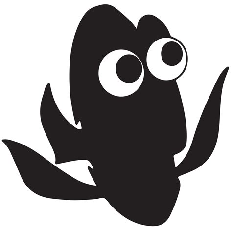 Finding Nemo Silhouette Svg Finding Dory Svg Dory Svg Fin Inspire