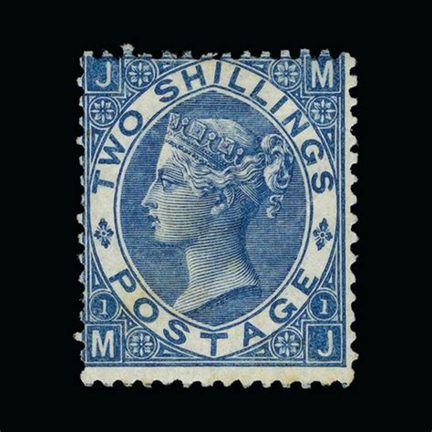 Great Britain Qv Surface Printed Sg S Deep Blue