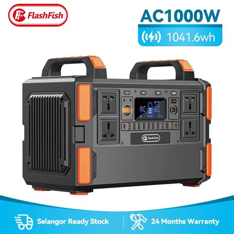 FlashFish F132 LiFePO4 Portable Solar Power Generator Solar Power