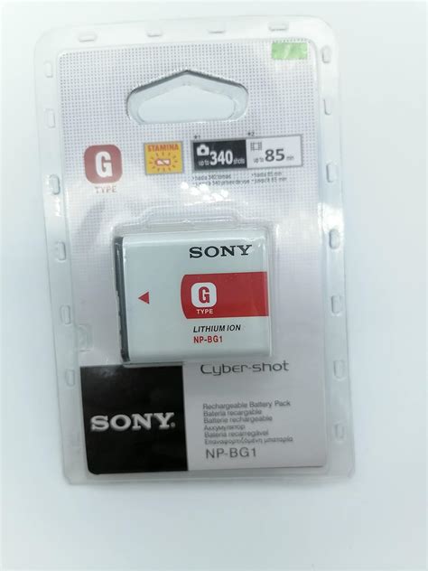 Amazon Batería tipo G NP BG1 NP BG1 para Sony Cyber Shot Cyber