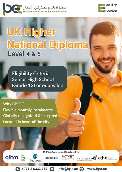 Uk Higher National Diploma Level 4 And 5