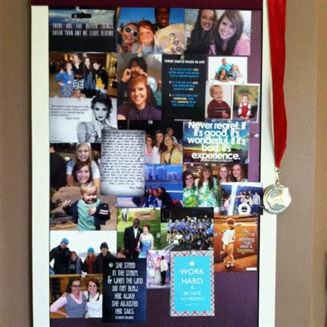 Bulletin board in my room full of pics and favorite pinterest quotes! Bulletin Boards, Photo ...