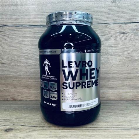 Kevin Levrone Levro Whey Supreme 2000g Sixpack Lt PROTEINAS