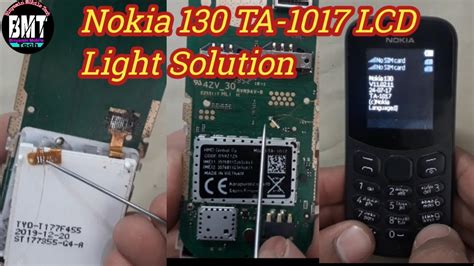 Nokia 130 Ta 1017 Lcd Light Jumper Solution Youtube