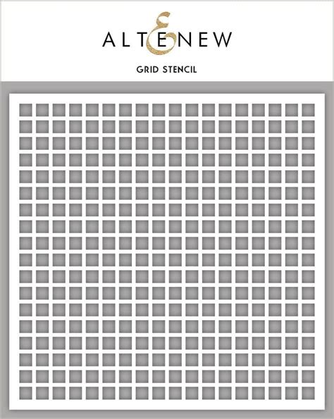 grid stencil altenew
