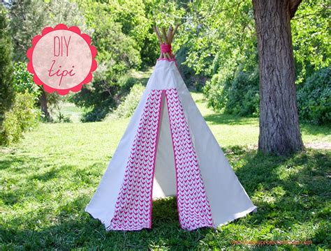 Un Tipi indio para los niños DIY Decoración