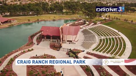 Drone3 High In The Sky Over Craig Ranch Regional Park In North Las