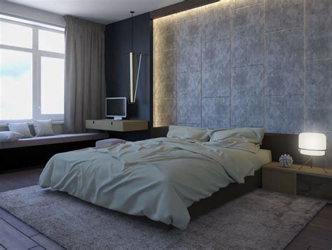 Modern Bedroom 3d Model 6 Blend Fbx Obj Free3d