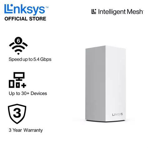 Linksys Mx Atlas Pro Dual Band Mesh Wifi System Ax Pack