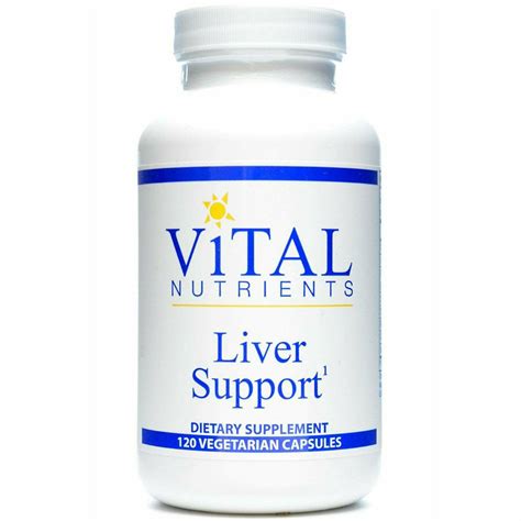 Liver Support 120 Caps By Vital Nutrients Clinical Nutrition Centers