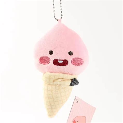 Aliexpress.com : Buy Kakao friends Cream ice cream shape plush stretch plush pendant toy doll ...