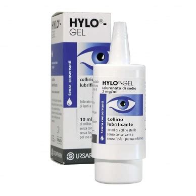 Hylo Gel Collirio Lubrificante Acido Ialuronico 0 2 10 Ml Colliri