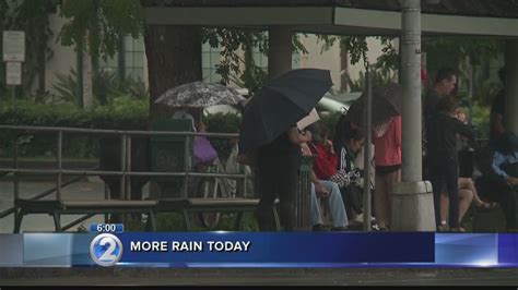 Flood Advisory Issued For Hawaii Island Flash Flood Watch For Most Of