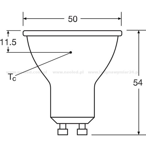 Żarówka Led Osram Value Par16 Gu10 6 9w 80w Biała Ciepła 3000k 575lm