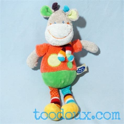 Toodoux Sp Cialiste En Sos Doudou Mots D Enfants Girafe Rouge