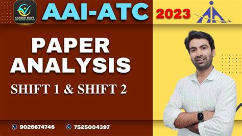 Aai Atc Exam Analysis Shift What Next Career Wave Youtube