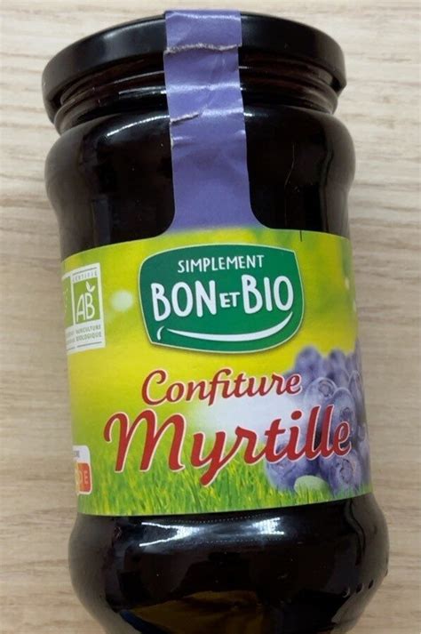 Confiture De Myrtille Simplement Bon Et Bio