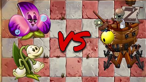 Seaflora And Maybee Vs Pirate Zomboss Plants Vs Zombies 2 Youtube