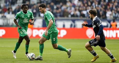 Bordeaux Asse Les Verts Arrachent Le Nul Dans Ce Choc De Ligue