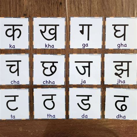 Hindi Alphabet Letters Learn To Read Flashcards Knowthefundamentals