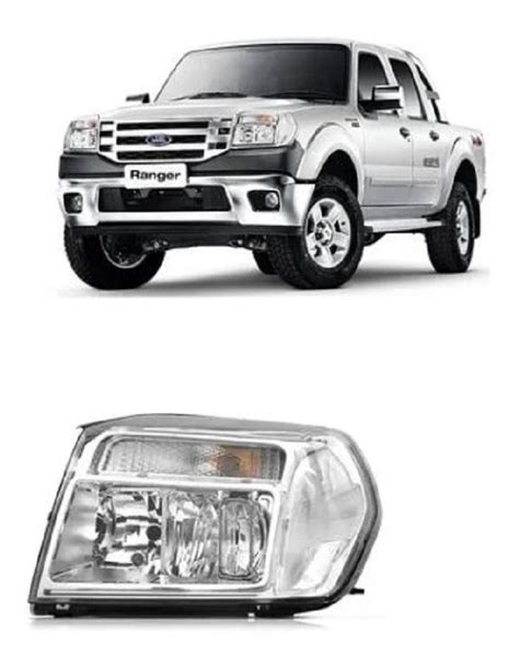 Óptica Delantera Ford Ranger Aplicable A Modelos 09 10 11 12 Fersans