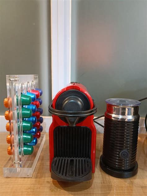 Sale Nespresso Inissia Aeroccino Bundle With Capsules And