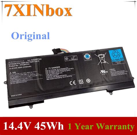 Xinbox V Wh Mah Original Fpcbp Fmvnbp Laptop Battery