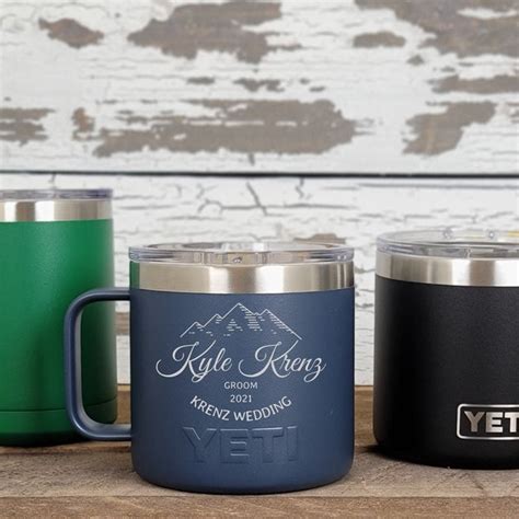 Engraved Coffee Mug Etsy