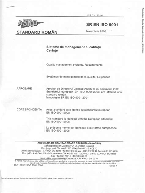 PDF ISO 9001 2008 RO Sisteme De Management Al Calitatii Cerinte