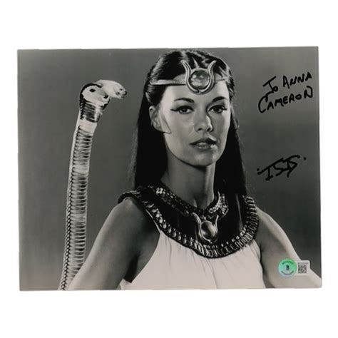 Joanna Cameron Signed The Secrets Of Isis 8x10 Photo Inscribed Isis