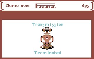 Screenshot Of Uridium Plus Paradroid Competition Edition Commodore