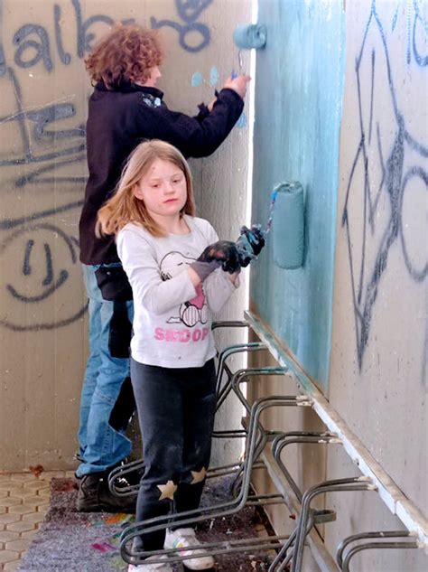 Graffiti Projekt In Den Osterferien Diakonie Neu Ulm