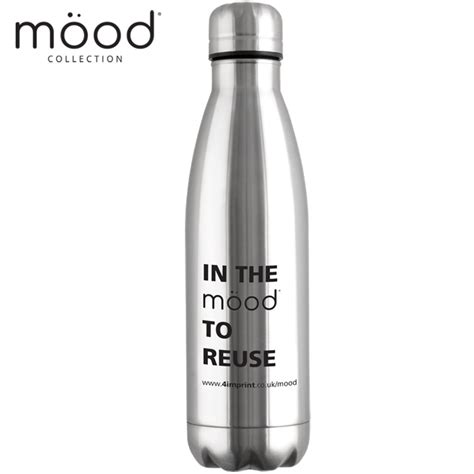 Mood Vacuum Insulated Bottle Stainless Steel Printed 503264s