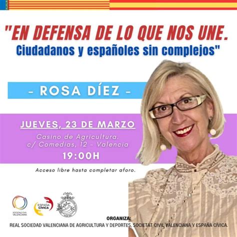 Rosa Díez Autora De ‘maquetos O ‘la Demolición Ofrece Una Conferencia En Valencia La