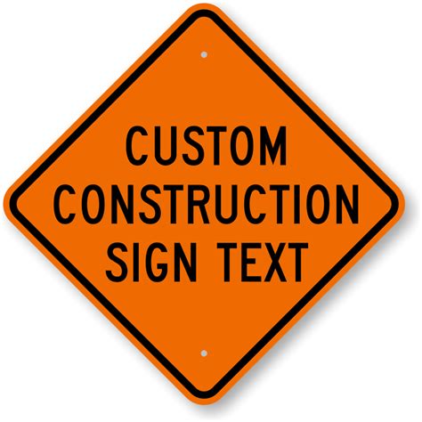 Custom Construction Signs | Custom Construction Site Signs