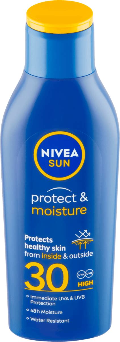 NIVEA SUN Mlieko na opaľovanie Protect Moisture OF 30 200 ml trvalo