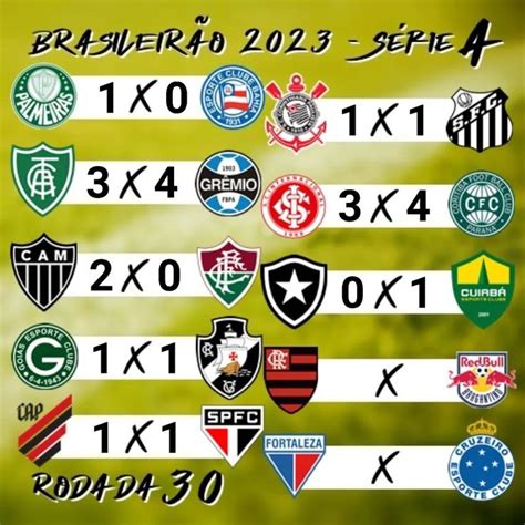 Brasileirão 2023 Série A - 30ª Rodada