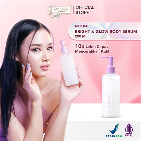 Jual Noera Bright Glow Body Serum Body Serum Whitening X Extra