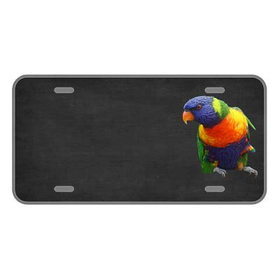 Custom Personalized Novelty LICENSE PLATE CAR TRUCK SIGN With Parrot