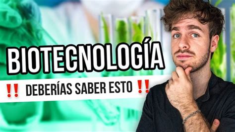 Descubre Las Fascinantes Reas De Estudio En Biotecnolog A Qu Se