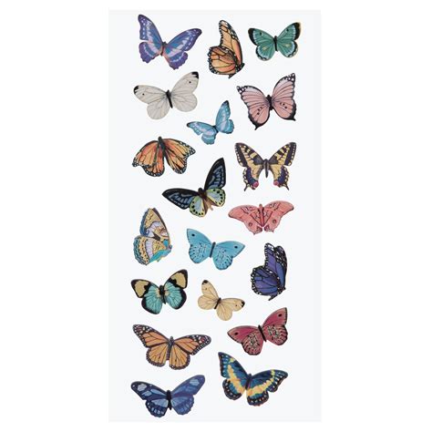 Butterfly Stickers Hobby Lobby 2158616