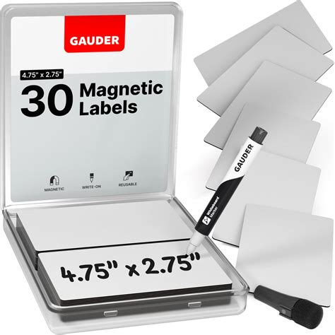 Amazon Gauder Magnetic Dry Erase Labels X Magnetic Labels