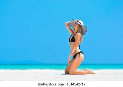 Sexy Woman Bikini Enjoy Tropical Vacation Stock Photo Shutterstock