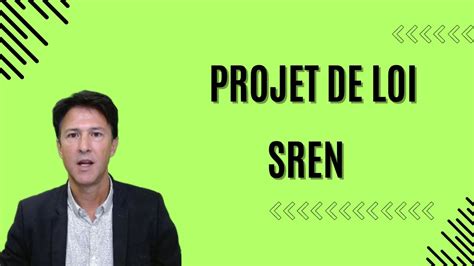 Projet De Loi Visant S Curiser Et R Guler Lespace Num Rique Sren